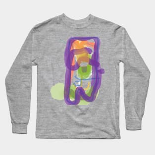 Rectangle Ice Cone by Avery Long Sleeve T-Shirt